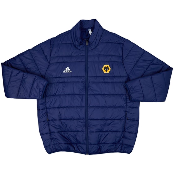 2019-20 Wolves adidas Padded Bench Coat - 9/10 - (XXL)