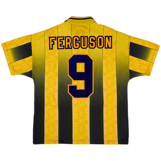 1996-98 Everton Away Shirt Ferguson #9 - 8/10 - (L)