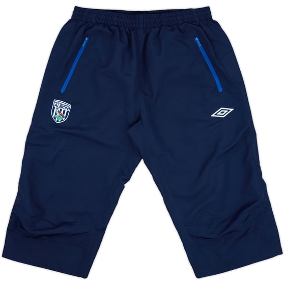 2009-10 West Brom Umbro 3/4 Training Shorts - 9/10 - (XL)