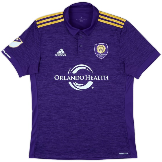 2017 Orlando City adidas Home Shirt - 10/10 - (M)