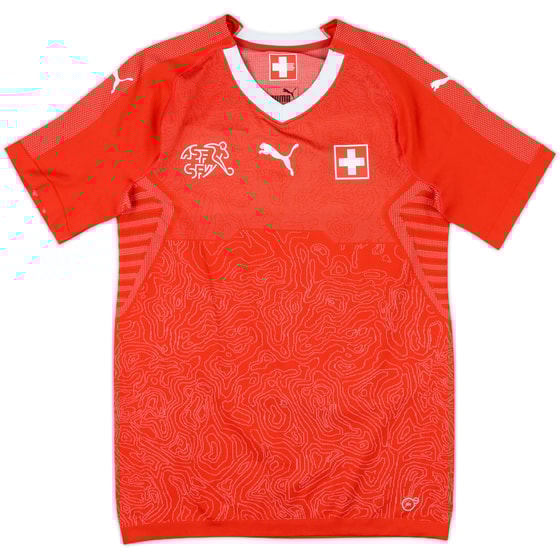 2018-20 Switzerland Authentic Home Shirt - 7/10 - (XL)