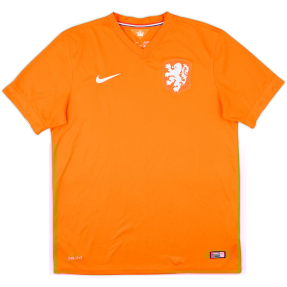 2014-15 Netherlands Home Shirt - 8/10 - (L)