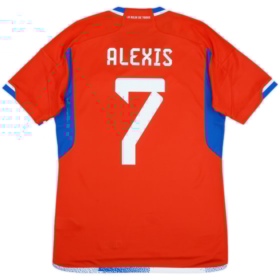 2022-23 Chile Home Shirt Alexis #10 - 9/10 - (M)