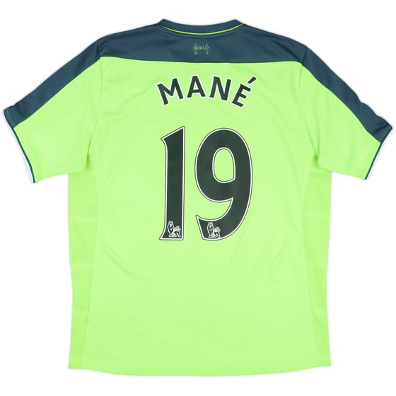 2016-17 Liverpool Third Shirt Mane #19 - 6/10 - (M)