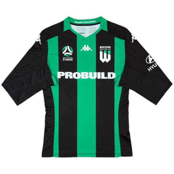 2019-20 Western United Home L/S Shirt - 9/10 - (M)