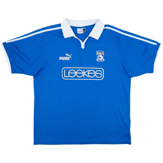 2002-03 Cardiff Home Shirt - 9/10 - (L)