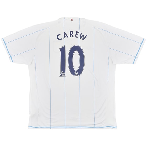 2007-08 Aston Villa Away Shirt Carew #10 - 8/10 - (XXL)