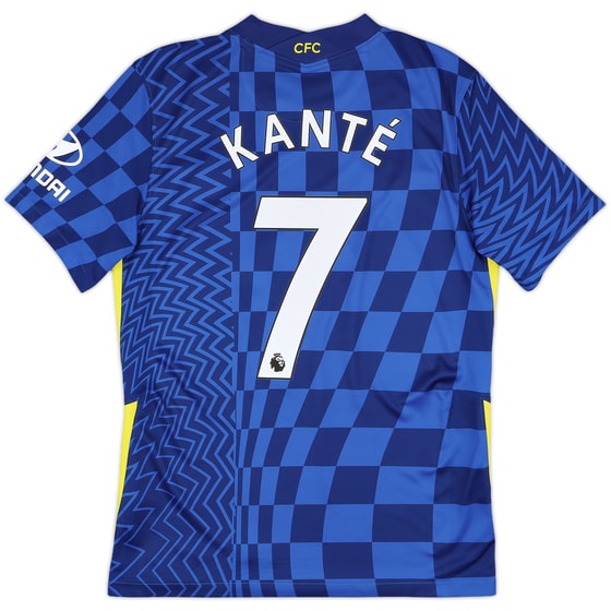 2021-22 Chelsea Home Shirt Kante #7 - 10/10 - (M)