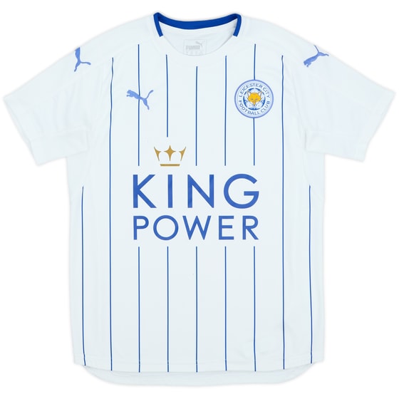 2016-17 Leicester Third Shirt - 7/10 - (S.Boys)