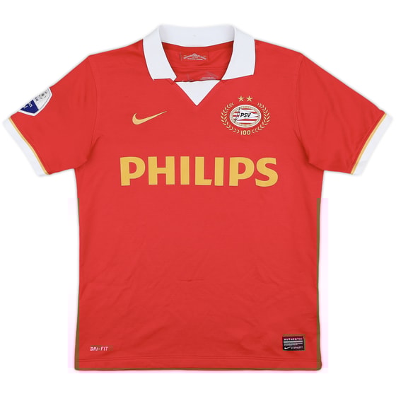 2013-14 PSV Centenary Home Shirt - 7/10 - (L.Boys)