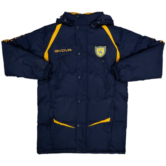 2012-13 Chievo Verona Givova Hooded Padded Jacket - 10/10 - (XXL)