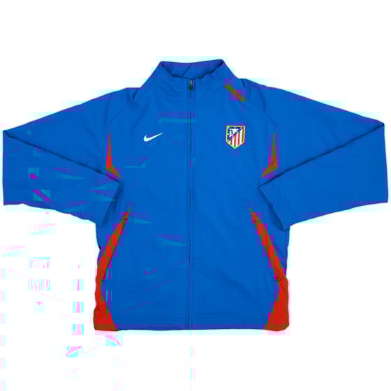 2007-08 Atletico Madrid Nike Track Jacket - 8/10 - (M)