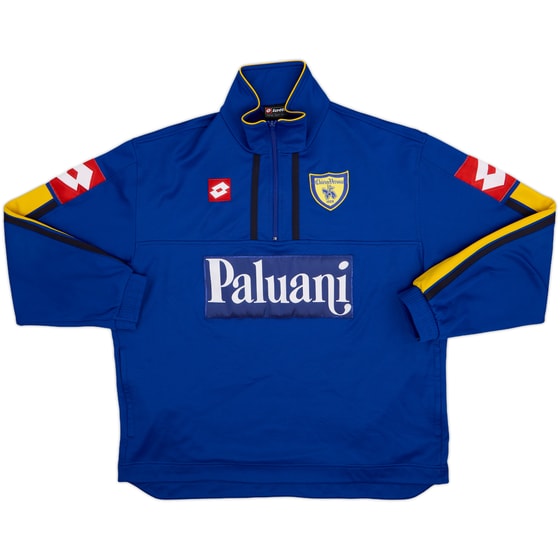 2006-07 Chievo Verona Lotto 1/4 Zip Drill Top - 8/10 - (XXL)