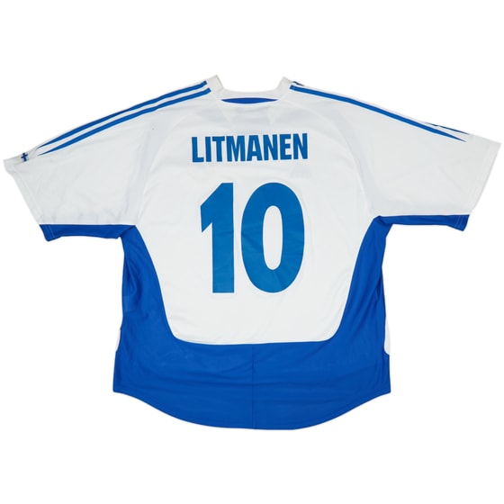 2004-06 Finland Home Shirt Litmanen #10 - 6/10 - (XXL)