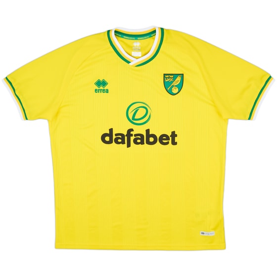 2020-21 Norwich City Home Shirt - 10/10 - (XL)
