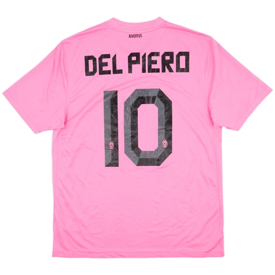 2011-13 Juventus Away Shirt Del Piero #10 - 5/10 - (L)