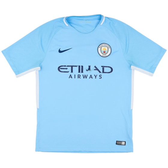 2017-18 Manchester City Home Shirt - 4/10 - (M)