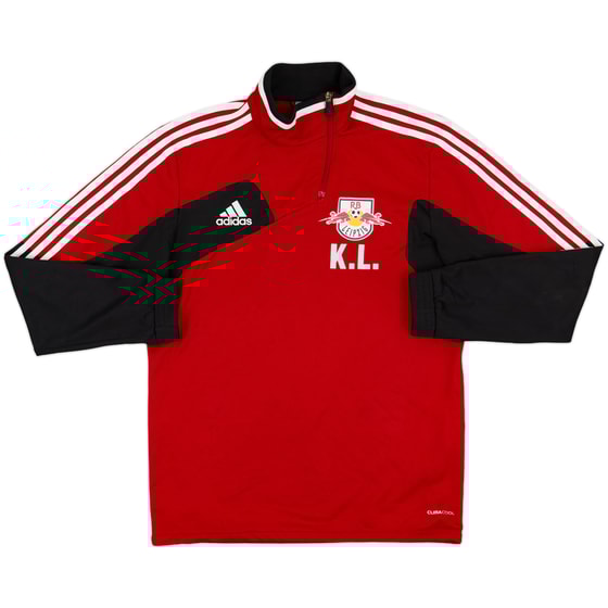 2012-13 RB Leipzig adidas Staff Issue 1/4 Zip Top K.L - 8/10 - (M/L)