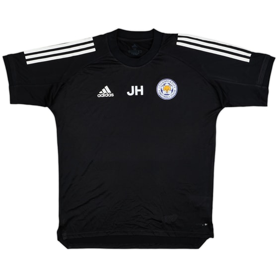2019-20 Leicester Puma Staff Issue Training Shirt JH - 8/10 - (M)