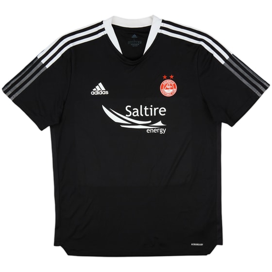 2021-22 Aberdeen adidas Training Shirt - 9/10 - (L)