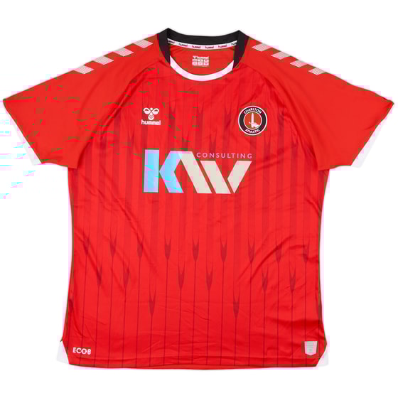 2021-22 Charlton Home Shirt - 8/10 - (XXL)