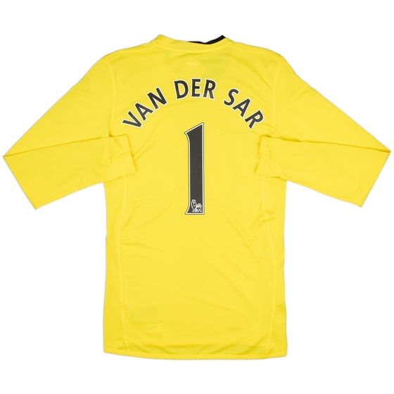 2008-09 Manchester United GK Shirt Van Der Sar #1 (M)