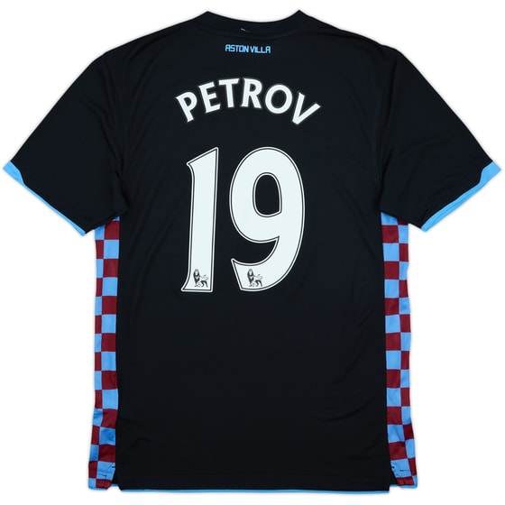 2010-11 Aston Villa Away Shirt Petrov #19 (M)