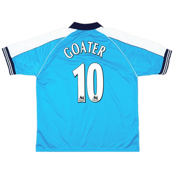 1999-01 Manchester City Home Shirt Goater #10 - 8/10 - (XL)