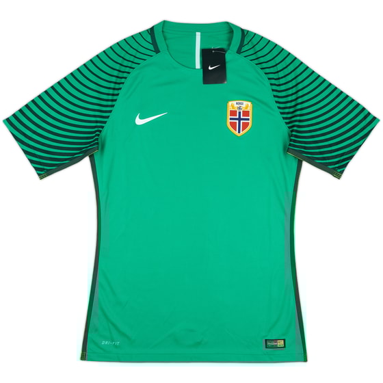 2016-17 Norway Player Issue GK S/S Shirt (M)