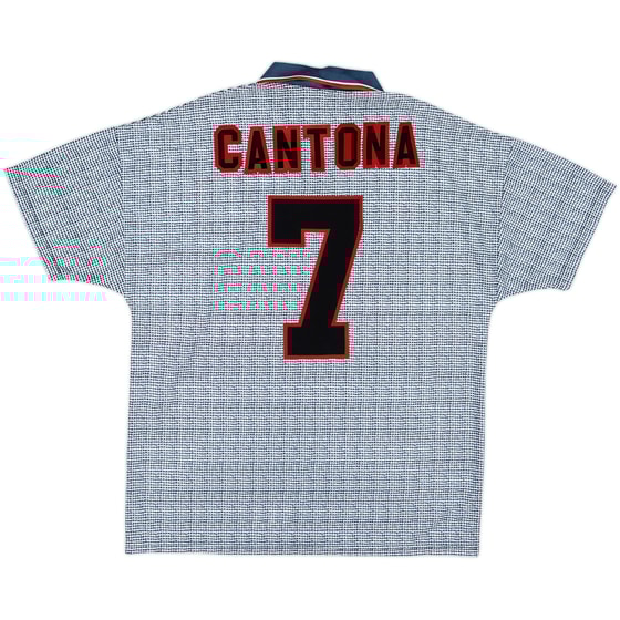 1995-96 Manchester United Away Shirt Cantona #7 (L)