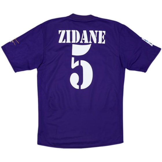 2002-03 Real Madrid Centenary Third Shirt Zidane #5 - 7/10 - (M)