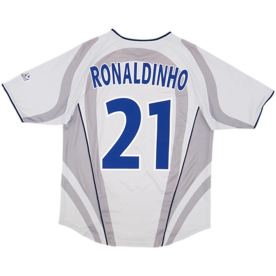 2001-02 Paris Saint-Germain Away Shirt Ronaldinho #21 - 6/10 - (S)