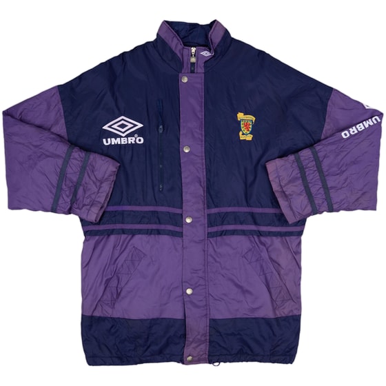 1994-96 Scotland Umbro Bench Coat - 8/10 - (L)