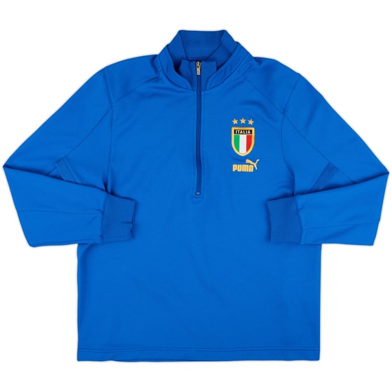 2004-05 Italy Puma 1/2 Zip Sweat Top - 10/10 - (L)