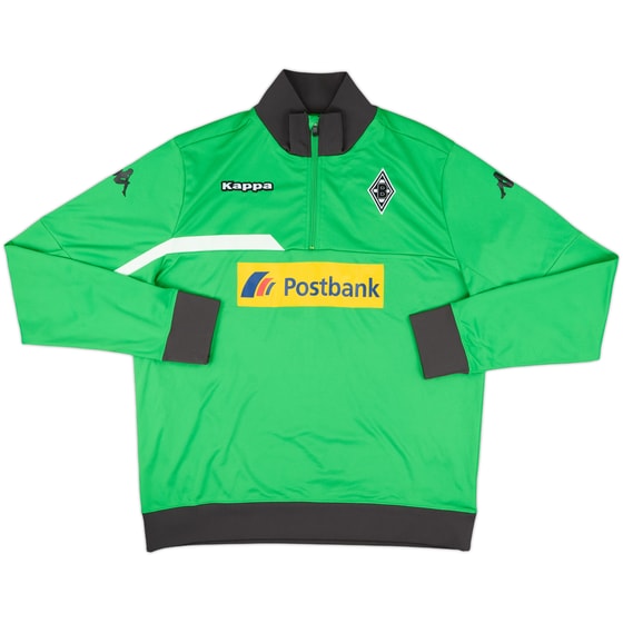 2014-15 Borussia Monchengladbach Kappa 1/4 Zip Drill Top - 8/10 - (XXL)