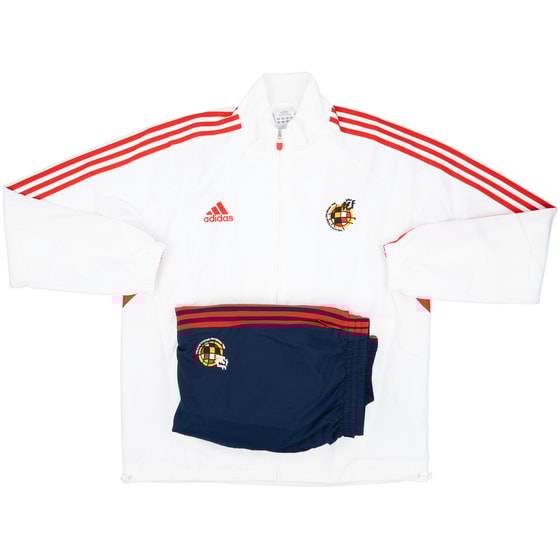2010-11 Spain adidas Tracksuit - 9/10 - (L)