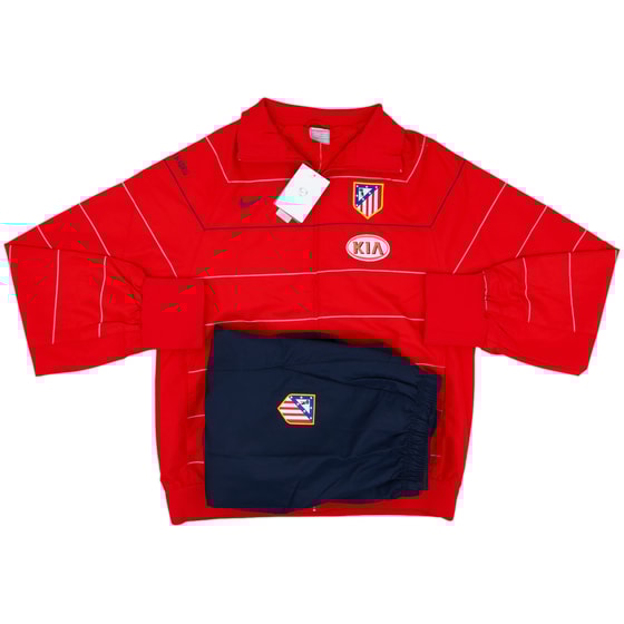 2008-09 Atletico Madrid Nike Full Tracksuit (M)