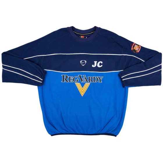 2001-02 Sunderland Staff Issue Nike Sweat Top JC - 8/10 - (XL)