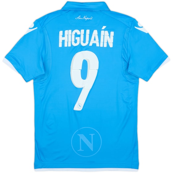 2014-15 Napoli Home Shirt Higuain #9 (S)