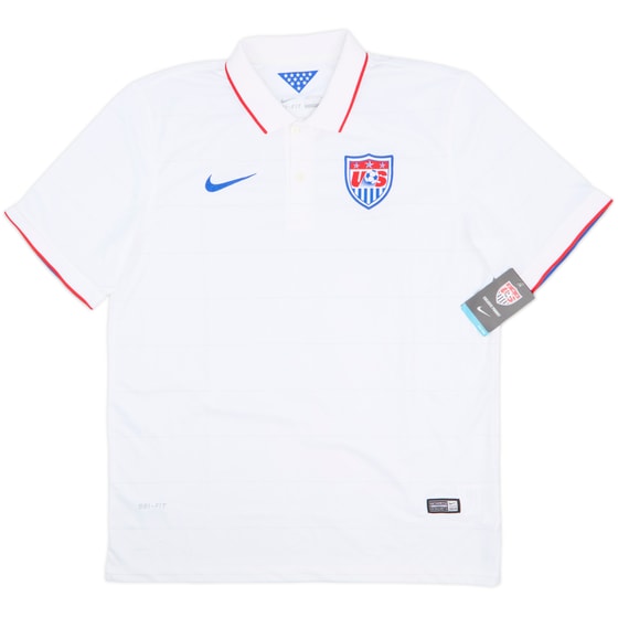 2014-15 USA Home Shirt (L)
