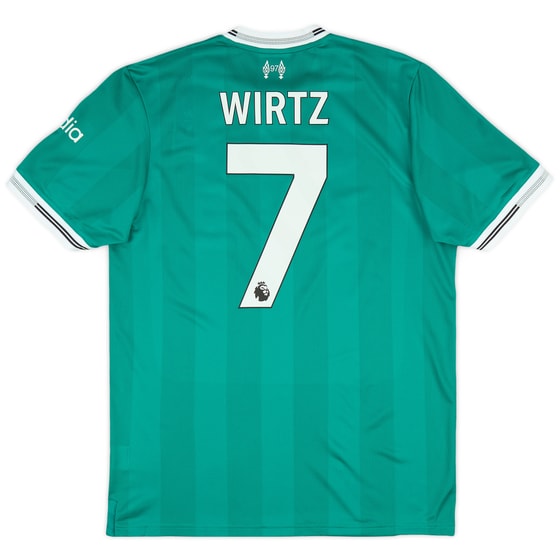 2025-26 Liverpool Authentic Third Shirt Wirtz #7