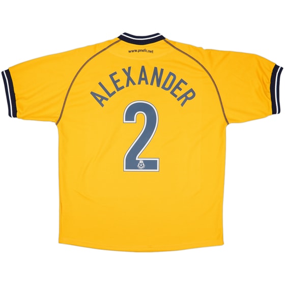 2001-02 Preston Away Shirt Alexander #2 - 8/10 - (L)