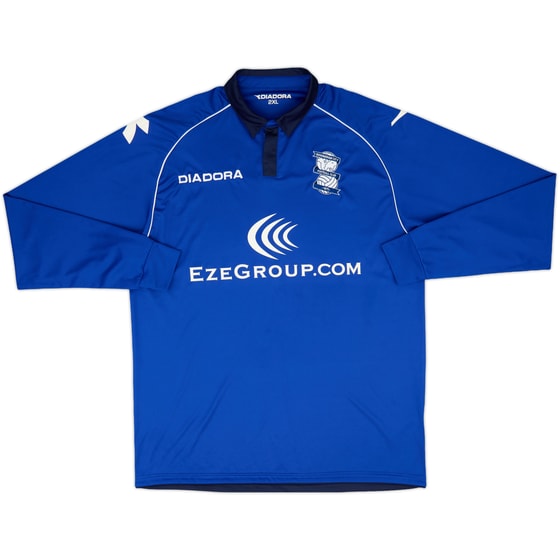 2012-13 Birmingham Home L/S Shirt - 8/10 - (XXL)
