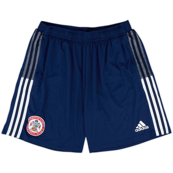 2021-22 Accrington Stanley adidas Training Shorts - 10/10 - (L)