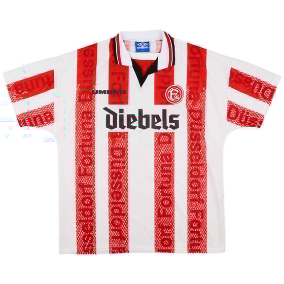 1996-98 Fortuna Dusseldorf Home Shirt - 9/10 - (XL)