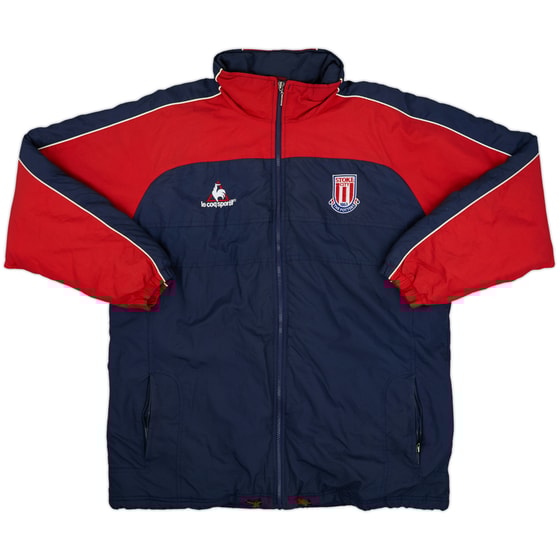 2002-03 Stoke City Le Coq Sportif Padded Bench Coat - 7/10 - (M)