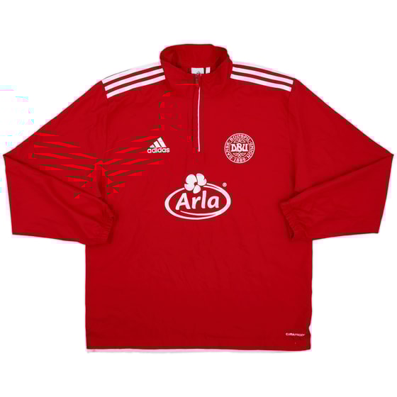 2010-11 Denmark Fodboldskole adidas 1/4 Zip Drill Top - 9/10 - (M/L)