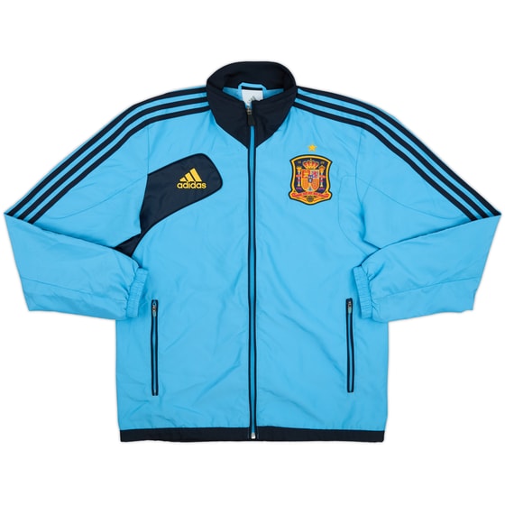 2010-11 Spain adidas Track Jacket - 9/10 - (M)