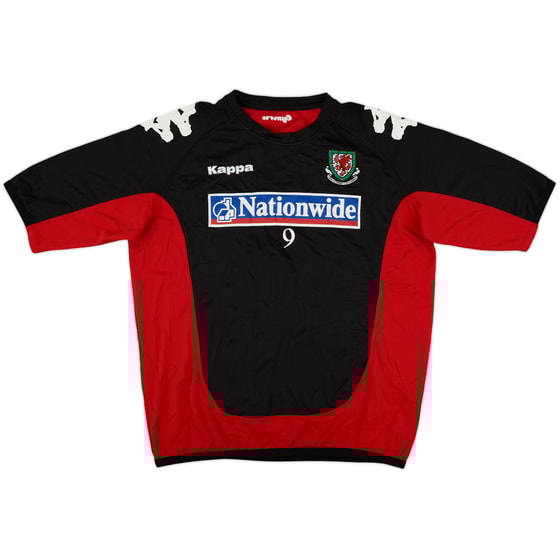 2007-08 Wales Kappa Player Issue Training Shirt #9 - 7/10 - (XXL)