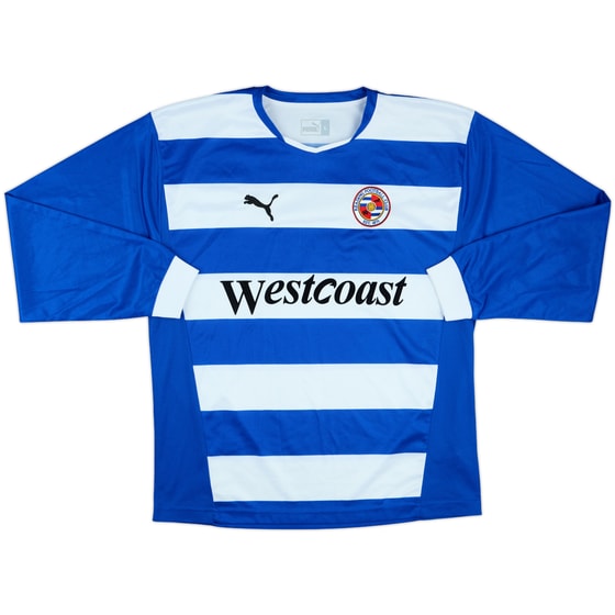 2004-05 Reading Home L/S Shirt - 9/10 - (L)